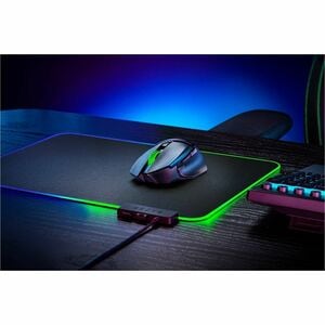 Razer Basilisk V3 X HyperSpeed Gaming Mouse - Optical - Wireless - Bluetooth/Radio Frequency - 2.40 GHz - Black - USB - 18
