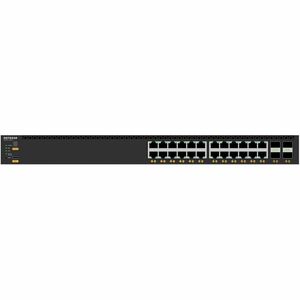 Netgear AV Line M4350-24X4V Ethernet Switch - 24 Ports - Manageable - 25 Gigabit Ethernet - 10GBase-X, 25GBase-X, 10GBase-