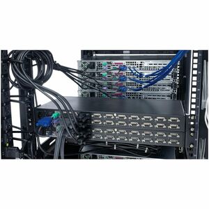 APC KVM Daisy-Chain Cable - 6 ft (1.8 m). Cable length: 1.83 m, Product colour: Black, Compatible products: KVM. Connector