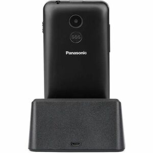 Panasonic KX-TU155 Feature Phone - 5.8 cm (2.3") TFT LCD 240 x 320 - 64 MB RAM - 2G - Black - Bar - 2 SIM Support - SIM-fr