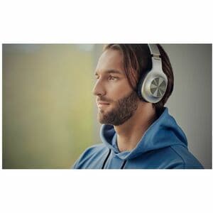 Panasonic RB-HX220B Wireless Over-the-ear Stereo Headset - Black - Binaural - Ear-cup - Bluetooth