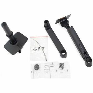 Ergotron Mounting Arm for Monitor, Display, TV, LCD Display - Matte Black - Height Adjustable - 86.4 cm (34") Screen Suppo