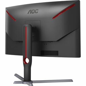 AOC CQ27G3Z 27" Class WQHD Curved Screen Gaming LED Monitor - 16:9 - Black, Red - 27" Viewable - Vertical Alignment (VA) -