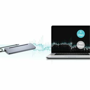 i-tec USB Type C Docking Station for Tablet PC, Microphone, Notebook, Monitor, Headset, Smartphone - Charging Capability -
