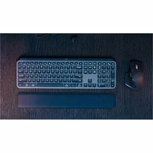 Logitech MX Keys S 键盘 - 无线 连接 - C型 USB 接口 - 英文 - 灰 - 膜/剪刀 按键开关 - 蓝牙 - 10 m - 108 按键 - Windows 10, Windows 11, macOS 10.15,