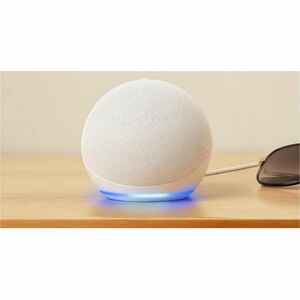 Amazon Echo Dot (5th Generation) Bluetooth Smart Speaker - Alexa Supported - White - Wireless LAN - 1 Pack