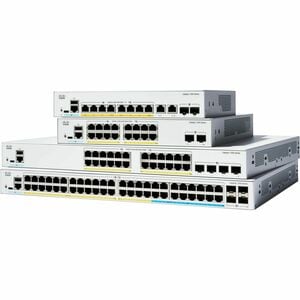 Cisco Catalyst 1300 C1300-24P-4G 24 Ports Manageable Ethernet Switch - Gigabit Ethernet - 10/100/1000Base-T, 1000Base-X - 