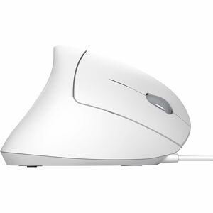 Trust Verto Maus - USB 2.0 - Optisch - 6 Taste(n) - Weiß - Kabel - 1600 dpi Auflösung - Scroll-Rad - Groß Hand-/Handfläche