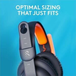 Logitech Zone Learn Wired On-ear Stereo Headset - Classic Blue - Binaural - Circumaural - 131.1 cm Cable - Omni-directiona