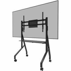 Neomounts MOVE Go Display Stand - 139.7 cm (55") to 218.4 cm (86") Screen Support - 76 kg Load Capacity - 1 x Shelf(ves) -