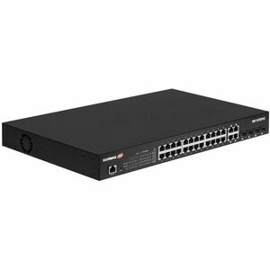 Switch Ethernet Edimax IGS-5428PLC 24 Porte Gestibile - Gigabit Ethernet - 10/100/1000Base-T - 4 Slot SFP - 500 W PoE Budg