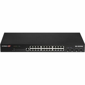 Switch Ethernet Edimax GS-5424LX 24 Porte Gestibile - Gigabit Ethernet, 10 Gigabit Ethernet - 10/100/1000Base-T, 10GBase-X