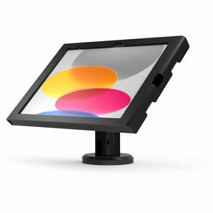 Compulocks iPad 10.9" 10th Gen Swell Enclosure Tilting Stand 4" Black - High-Grade Metal Enclosure, Swivel and Tilting Mou