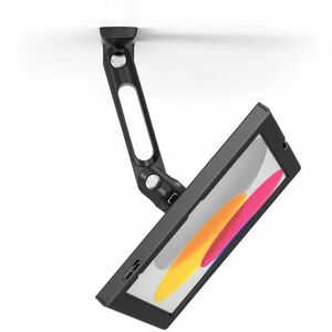 Compulocks iPad 10.9" 10th Gen Swell Enclosure Swing Wall Mount Black - High-Grade Metal Enclosure, Tilt, Pan, and Swing f