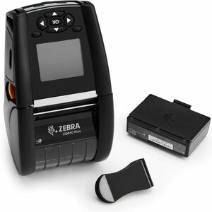 Zebra ZQ610 Plus Healthcare, Retail, Manufacturing, Warehouse, Transportation & Logistic, Mobile Direct Thermal Printer - 