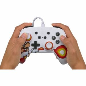 PowerA Enhanced Wired Controller for Nintendo Switch - Fireball Mario - Cable - USB - Nintendo Switch - 3 m Cable