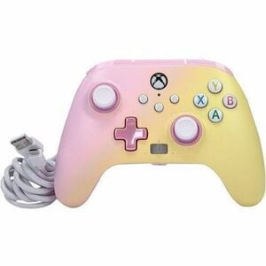 PowerA Enhanced Wired Controller for Xbox Series X|S - Pink Lemonade - Cable - USB - Xbox Series S, Xbox Series X, Xbox On