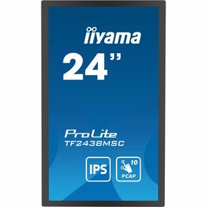 LCD Ecrans à affichages dynamiques iiyama ProLite TF2438MSC-B1 604,52 mm Full HD - Tecnologie IPA (In-Plane Switching) - É