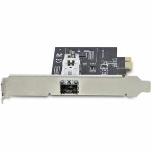 StarTech.com Carte Réseau GbE SFP à 1 Port, PCIe 2.1 x1, Intel I210-IS, Carte Contrôleur 1GbE, 1000BASE Cuivre/Fibre Optiq
