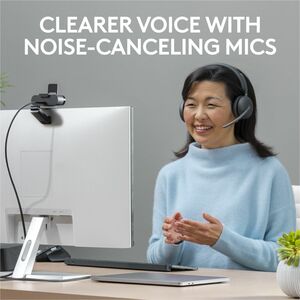 Logitech Zone 950 Headset - Wireless - Bluetooth - 164 ft - 20 Hz to 20 kHz - Over-the-head - Omni-directional, MEMS Techn