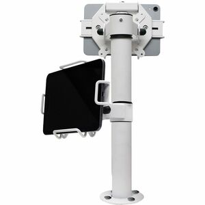 Star Micronics mUnite Pole Mount for Kiosk - White - 75 x 75, 100 x 100 - VESA Mount Compatible - Steel