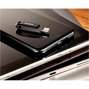 SanDisk Ultra Dual Drive Go 256 GB USB 3.1 (Gen 1) Type C, USB 3.1 (Gen 1) Type A Flash Drive - 150 MB/s Read Speed - 5 Ye