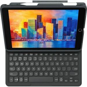 ZAGG Pro Keys Keyboard/Cover Case Apple iPad (10th Generation) Tablet - Black - Drop Resistant - Polycarbonate, Rubber Body
