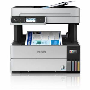 Epson L6490 Wired & Wireless EcoTank Inkjet Multifunction Printer - Colour - Copier/Fax/Printer/Scanner - 37 ppm Mono/23 p