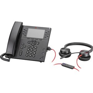 HEADSET POLY BLACKWIRE 8225 STEREO TEAMS USB-A ANC