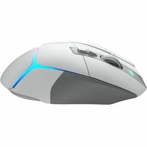 Logitech G G502 X PLUS 游戏鼠标 - A 型 USB - 光学机械 - 13 按钮 - 13 可编程按钮 - 白 - 无线 - 可充电 - 25600 dpi - 右旋转