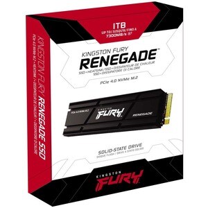 Unidad de estado sólido Kingston FURY Renegade - M.2 2280 Interno - 1TB - PCI Express NVMe (PCI Express NVMe 4.0 x4) - Com