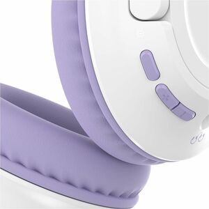 Belkin SoundForm Inspire Wired/Wireless Over-the-ear, On-ear Stereo Headset - Lavender - Binaural - Ear-cup - 914.4 cm - B