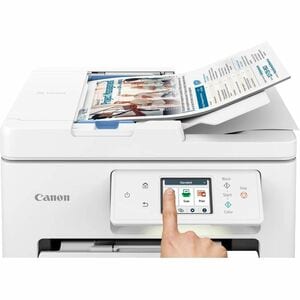 Canon PIXMA TS7750I Kabellos - Tintenstrahl-Multifunktionsdrucker - Farbe - Weiß - Cloud/Kopierer/Drucker/Scanner - 1200 x