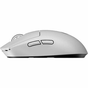 Logitech G PRO X Superlight 2 Gaming Mouse - USB 2.0 - Opto-mechanical - 5 Button(s) - White - Wireless - Rechargeable - 3