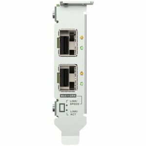 QNAP QXG-25G2SF-E810 25Gigabit Ethernet Card for Computer, Server, Workstation - 25GBase-X - SFP28 - Plug-in Card - PCI Ex