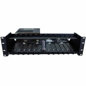 Transition Networks 12-Slot Media Converter Rack - 1 x Number of Power Supplies Supported - 1 x Number of Power Supplies I