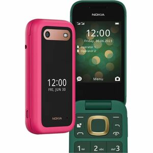 Nokia 2660 Flip 128 MB Feature Phone - 2.8" Flexible Folding Screen TFT LCD QVGA 240 x 320 - Cortex A71 GHz - 48 MB RAM - 