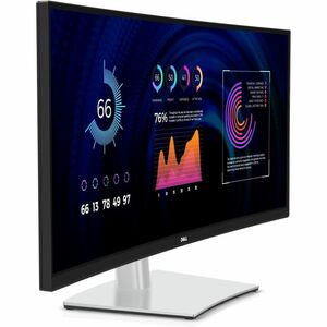 Dell P3424WE 34 Zoll Class UW-QHD Gekrümmter Bildschirm LED-Monitor - 21:9 Format - Schwarz, Silber - 86,6 cm (34,1 Zoll) 