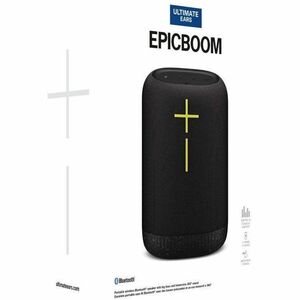 Ultimate Ears EPICBOOM Tragbar Bluetooth Lautsprechersystem - Schwarz - Near Field Kommunikation - Aufladbarer Akku