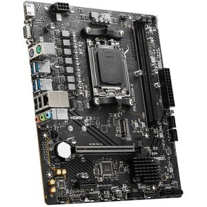 MSI Pro PRO A620M-E Gaming Desktop Motherboard - AMD A620 Chipset - Socket AM5 - Micro ATX - Ryzen 7 Processor Supported -