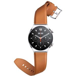 MI Watch S1 Smart Watch - Redondo Case Shape - 46.50mm Case Height - 46.50mm Case Width - Plata Band Color - Acero Inoxida