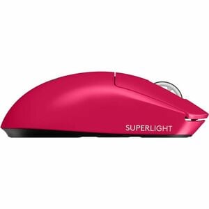 Logitech G PRO X Superlight 2 Lightspeed Wireless Gaming Mouse - Optical - Wireless - Rechargeable - Magenta - USB 2.0 - 3