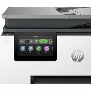 HP Officejet Pro 9130b Wired & Wireless Inkjet Multifunction Printer - Colour - Cement - Copier/Fax/Printer/Scanner - 39 p