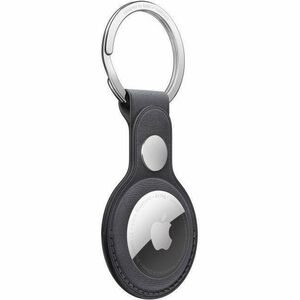 Apple AirTag Key Ring - Stainless Steel - 1 - Black - Durable