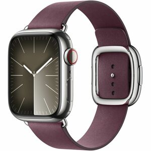 Apple Einstellbar Smartwatch-Band - Medium (M) - Schnalle Aufsatz - Maulbeere - Gewoben, Polyester