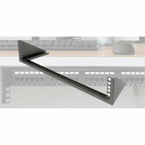 Digitus Wandhalterung für Rackausrüstung - Schwarz - Horizontal/Vertikal - max. 20 kg Traglast - Blech - 1 Stück