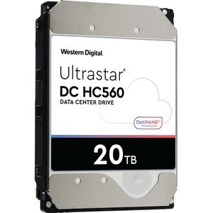 WD Ultrastar DC HC560 WUH722020BL5201 20 TB Hard Drive - 3.5" Internal - SAS (12Gb/s SAS) - Conventional Magnetic Recordin