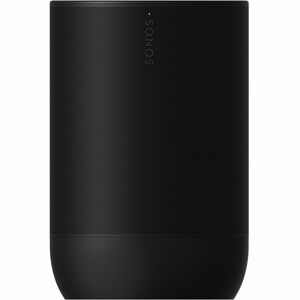 SONOS Move 2 Portable Bluetooth Smart Speaker - Alexa, Siri Supported - Black - Wireless LAN - Battery Rechargeable