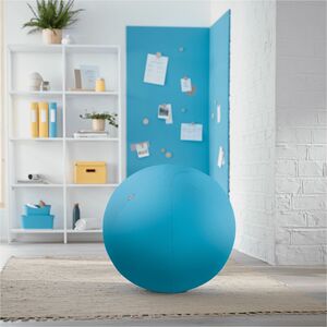 Leitz Exercise Ball - Calm Blue - Fabric