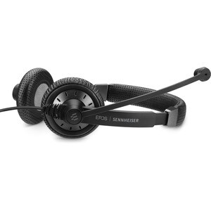 EPOS IMPACT SC 75 USB MS Wired On-ear Stereo Headset - Black - Binaural - Noise Cancelling, Uni-directional, Condenser, El